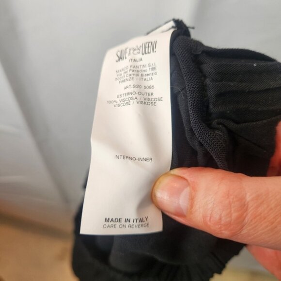 Save the Queen viscose pants with lace trim size S in EUC - Picture 8 of 9